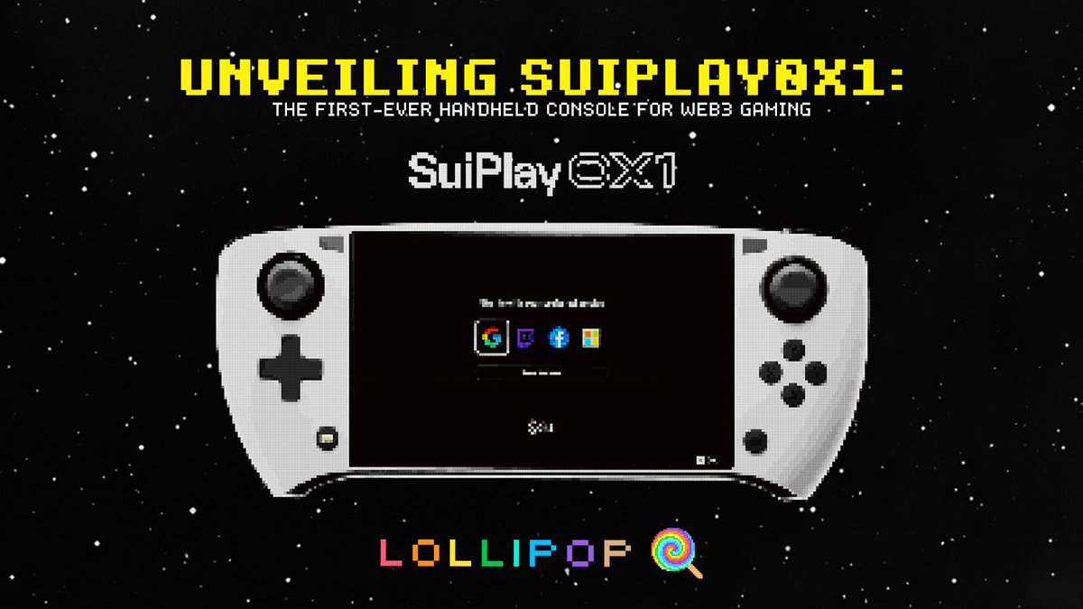 🎮#SuiPlay0x1, the future of handheld gaming! Crafted by Playtron and Mysten Labs, this revolutionary device merges traditional and #BlockchainGaming into a cost-effective, adaptable platform. Experience gaming like never before!🌐