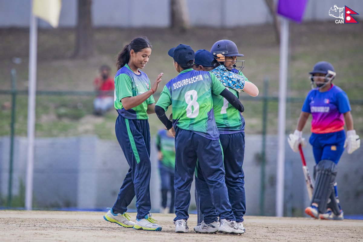 Koshi Province needs 38 runs in 25 balls 🏏 #HerGameToo | #WomensCricket | #NepalCricket