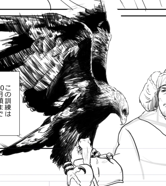 言い忘れていましたが、博物フェス(7/20,21、科学技術館)に出展致します。博物ふぇすてぃばる!公式アカウント→今こそこそ描いている中央アジアのイヌワシとの鷹狩漫画を、博フェスで出す予定です。 