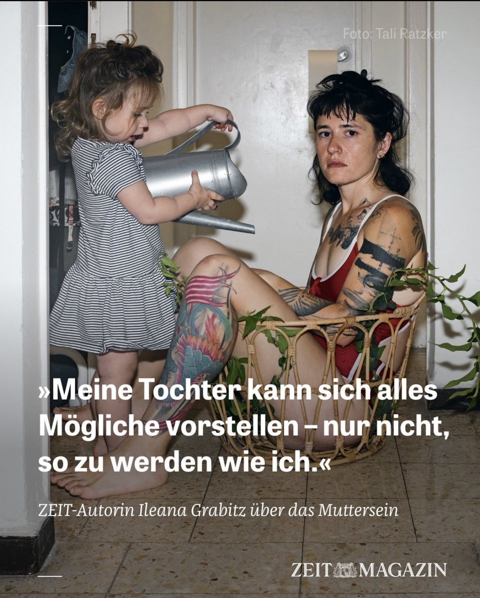 Für mich sieht das aus wie die 70er mit Tattoos.