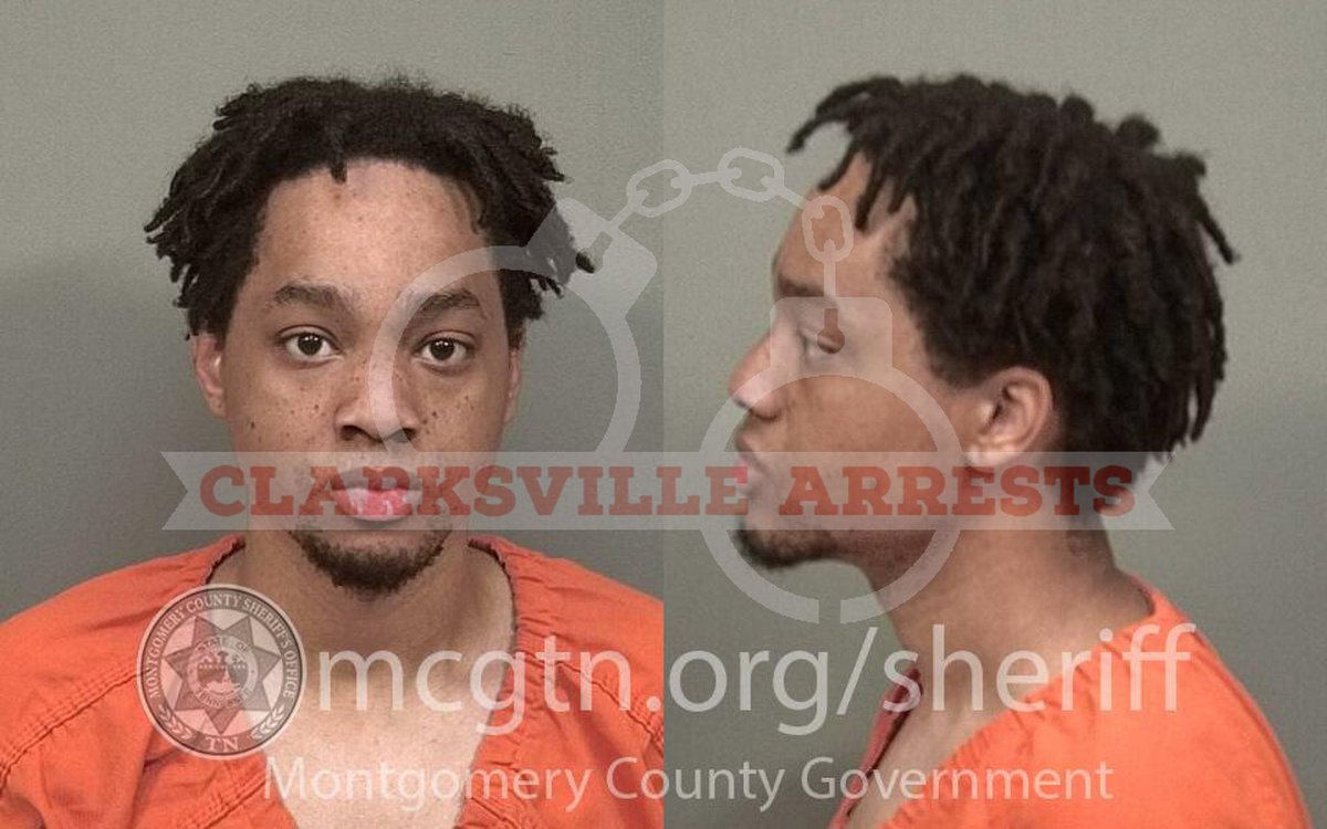 Daunte Marquez Thompson was booked into the #MontgomeryCounty Jail on 04/26, charged with #CriminalTrespass. Bond was set at $1,000. #ClarksvilleArrests #ClarksvilleToday #VisitClarksvilleTN #ClarksvilleTN