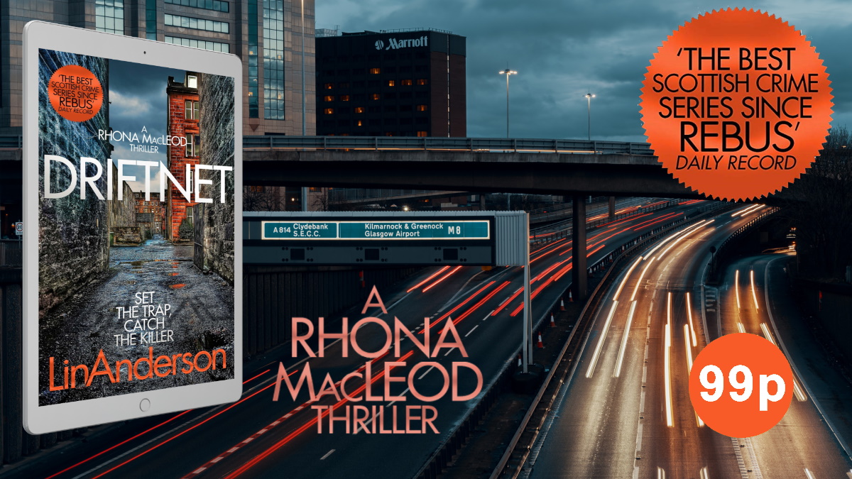 🤩 99p Promo Price !!! 🤩 DRIFTNET - Forensic Scientist Dr Rhona MacLeod series Book One - 'The boy did not expect to die.' viewBook.at/Driftnet  #Mystery #CrimeFiction #Thriller #Kindle #CSI #LinAnderson