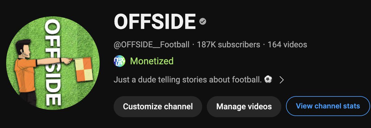 Hiring a scriptwriter for OFFSIDE

- Great football knowledge
- Needs to source clips
- Will get trained and work closely with my team
- Fast deliveries, GOOD communication