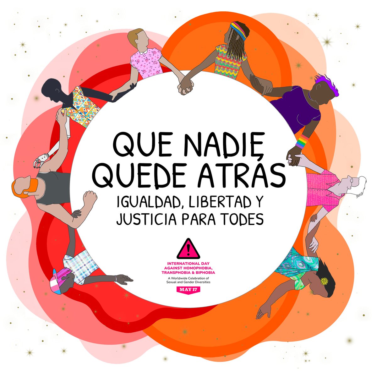 Este 17 de mayo ¡unámonos al #IDAHOBIT2024 para luchar por la igualdad! 🌈 Juntes, celebremos la diversidad y aboguemos por políticas y prácticas inclusivas, y para la construcción de una sociedad donde todes puedan prosperar de manera auténtica y sin miedo 📷#may17