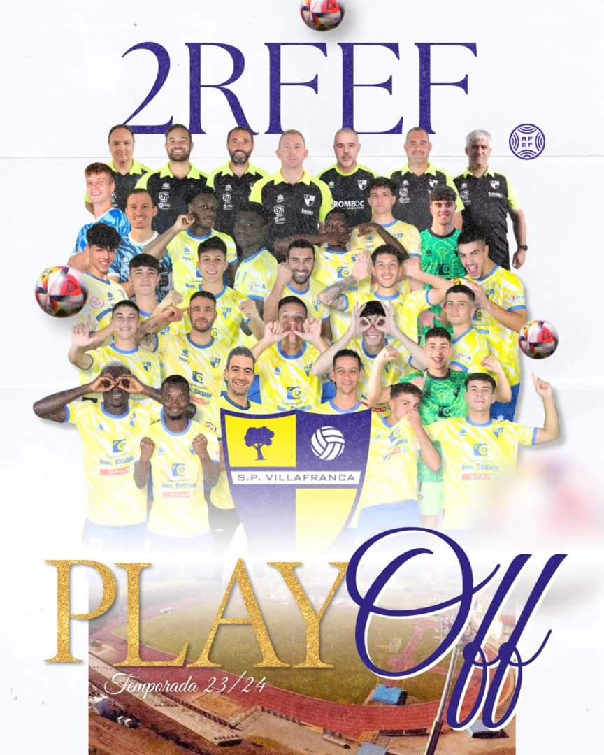 Buenos días, aficionados de la SP Villafranca 💛💙💛💙