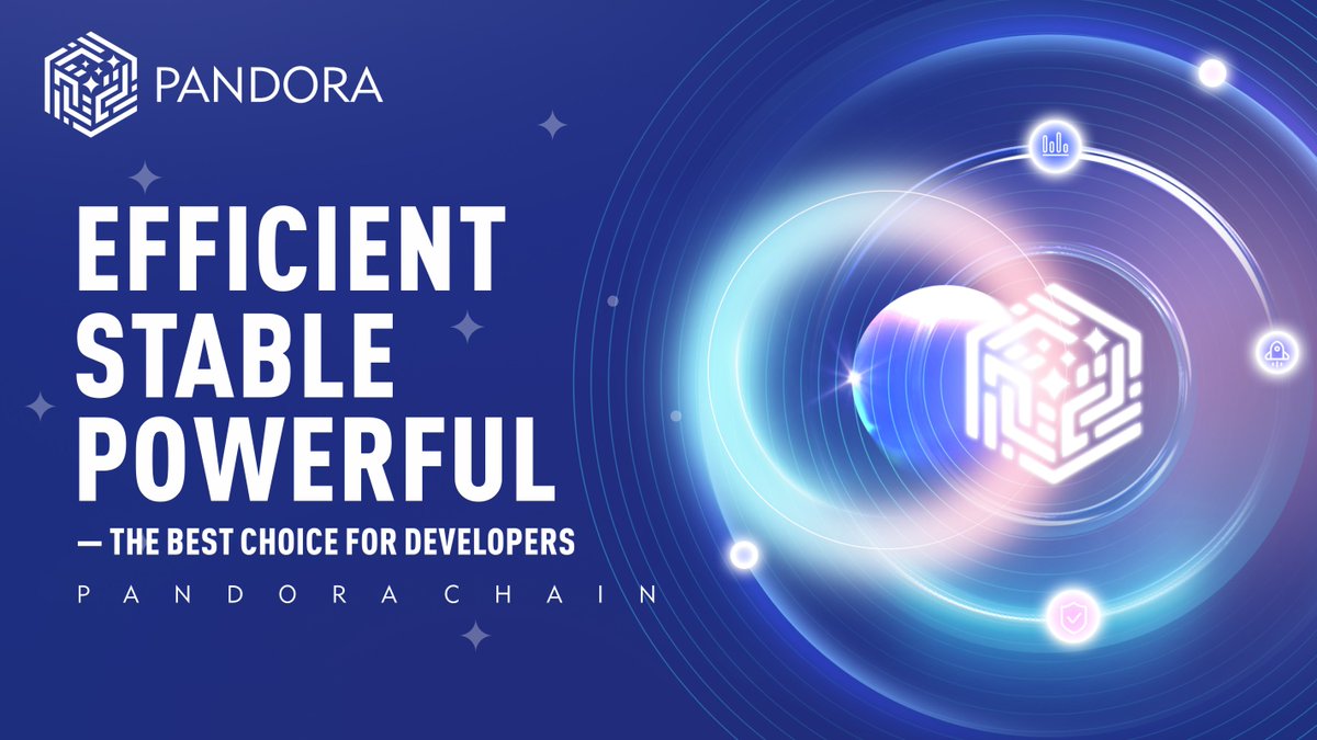 Pandora Chain is built for developers:
- 10,000 transactions per second
- Block time of 1 second
- Instant finality

While maintaining full EVM compatibility. 🤝
#TechDevelopment #OnChainAssets