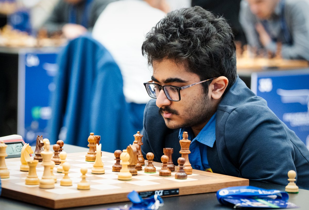 Congratulations to 🇮🇳 GM Pranav Venkatesh on winning the Dubai Police Global Chess Challenge Masters event with 7/9! 🥇 @GM_Pranav_V 7/9 🥈 @pawnof64squares 7/9 🥉 @praneshchess 6.5/9 4th @mittal_gm77 6.5/9