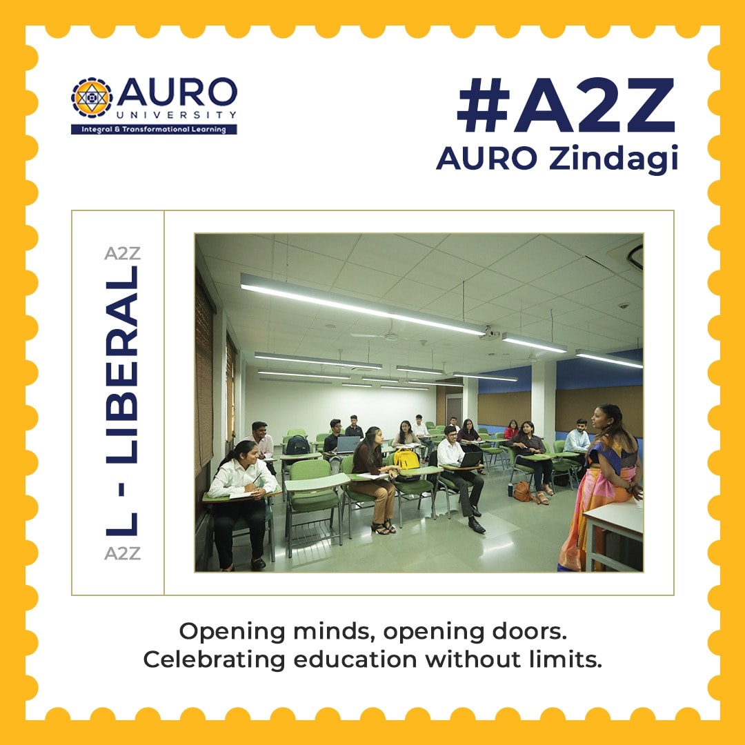 AuroUniversity's tweet image. Be a part of boundless discovery at AURO University, where the spirit of liberal education thrives! Embrace diversity, ignite creativity and cultivate critical thinking in an inclusive community that celebrates every unique perspective. 

#A2ZAUROZindagi #liberaleducation