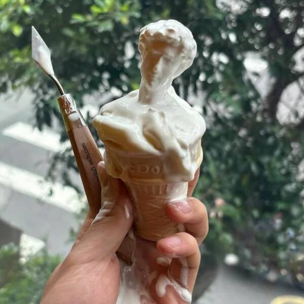 bulentirisx's tweet image. #spatula #sculpture #art #dondurma