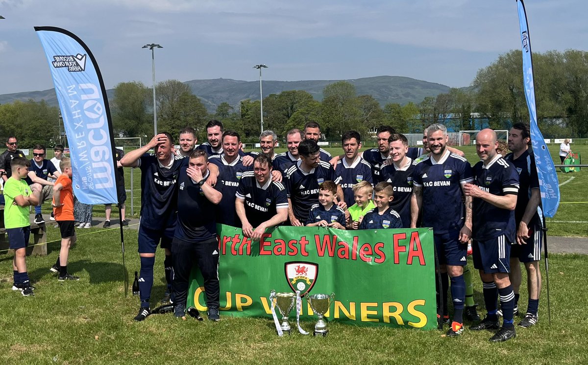Congratulations Hawarden Ranger Vets <a href="/HawardenRangers/">Hawarden Rangers</a>  <a href="/HawardenVets/">Hawarden Rangers Vets</a> <a href="/NEWalesFA/">North East Wales FA</a>  on winning the League and Cup treble 🏆🏆🏆 season 2023-24 <a href="/NWSportDave/">Grassroots North Wales</a> <a href="/AllWalesSport/">All Wales Sport</a> <a href="/Cymru/">Wales 🏴󠁧󠁢󠁷󠁬󠁳󠁿</a>  <a href="/BBCSportWales/">BBC Sport Wales</a> 
On top of winning the League &amp; Cup double both 2021-22 and 2022-23, unbeaten 3 seasons