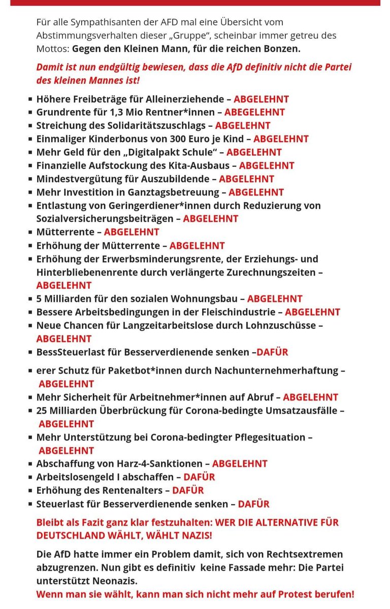 <a href="/Vinzodus80/">✏️Vinzenz K. unbeugsam💪🇩🇪❤️‍🔥</a> Man kann sich natürlich im Freundeskreis zur Dummheit bekennen, lustig wird es wenn man das Abstimmungsverhalten der Alternative für Dorfdeppen neben deinen Sermon hält