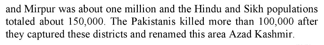 More than 250,000 Hindus and Sikhs were killed across Sialkot and Bahawalpur.

Almost all Hindus and Sikhs of Sheikhupura were killed.

300,000 were eliminated in Lahore in a few weeks.

At least 100,000 were slain across Mirpur, Poonch and Rajauri.