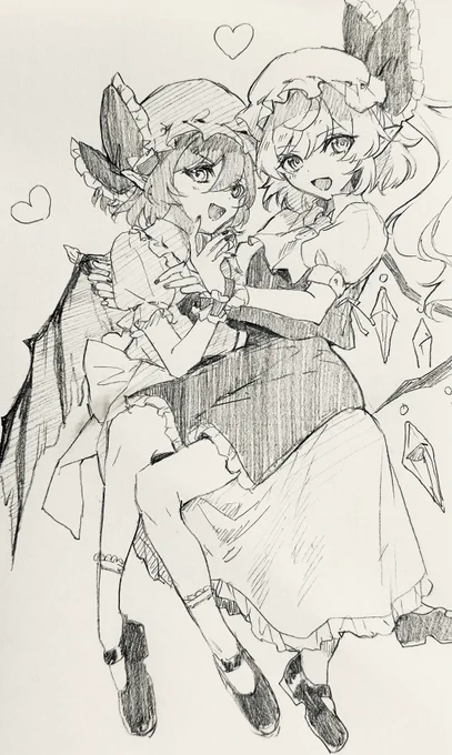 #東方project最近再熱してるのでスカーレット姉妹 