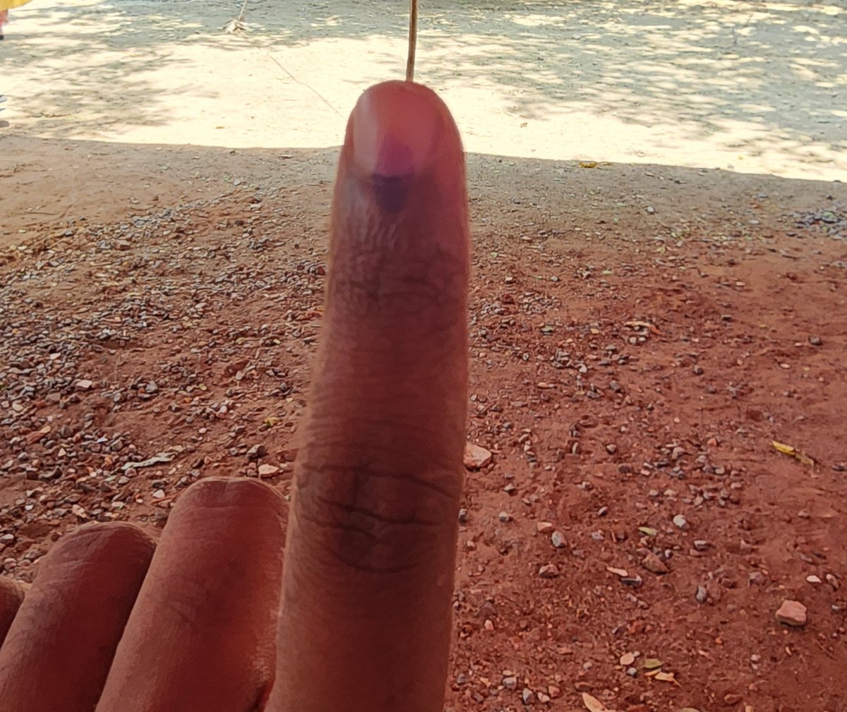 I Casted My Vote to my Gutsy Leader Who always Stood for Poor People ❤