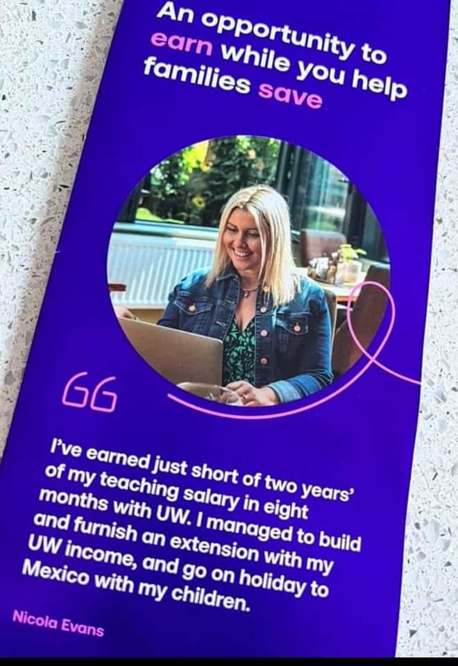 Busy people are flourishing as UW partners #earlybiz 💜 Nic is a Teacher & busy mum & is building an amazing business around her other commitments 👌 DM if you would like to know more 07799 268213 📞 #MHHSBD #firsttmaster