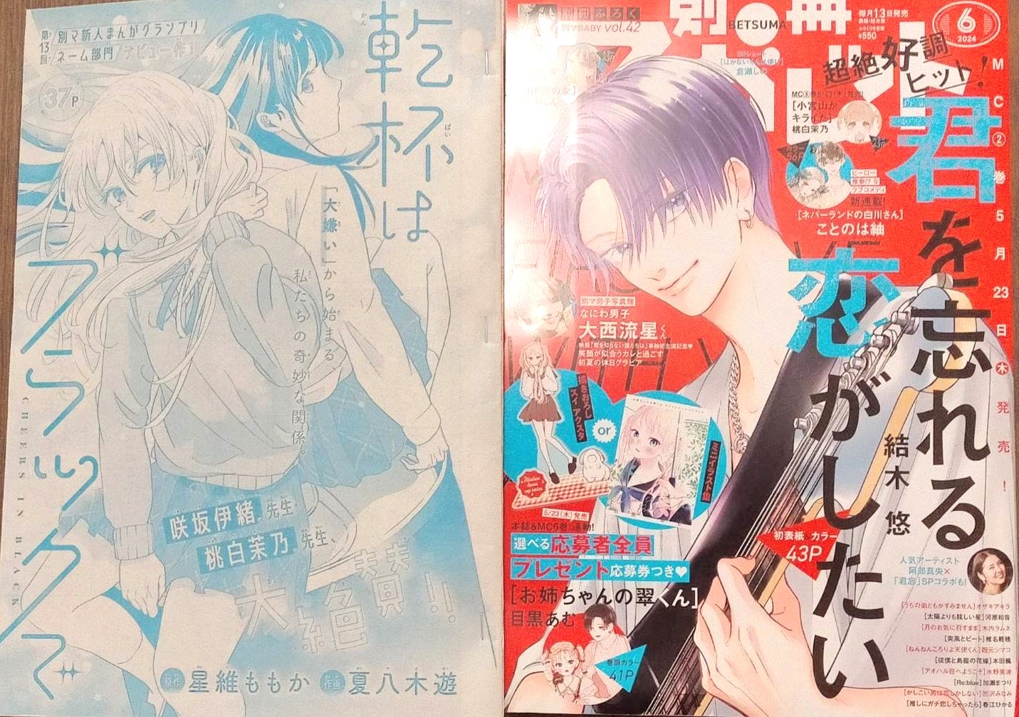別冊マーガレット2011年6月号 コミックスきせかえカバー 高野苺 別冊マーガレット2011年6月号 コミックスきせかえカバー 高野苺 別冊