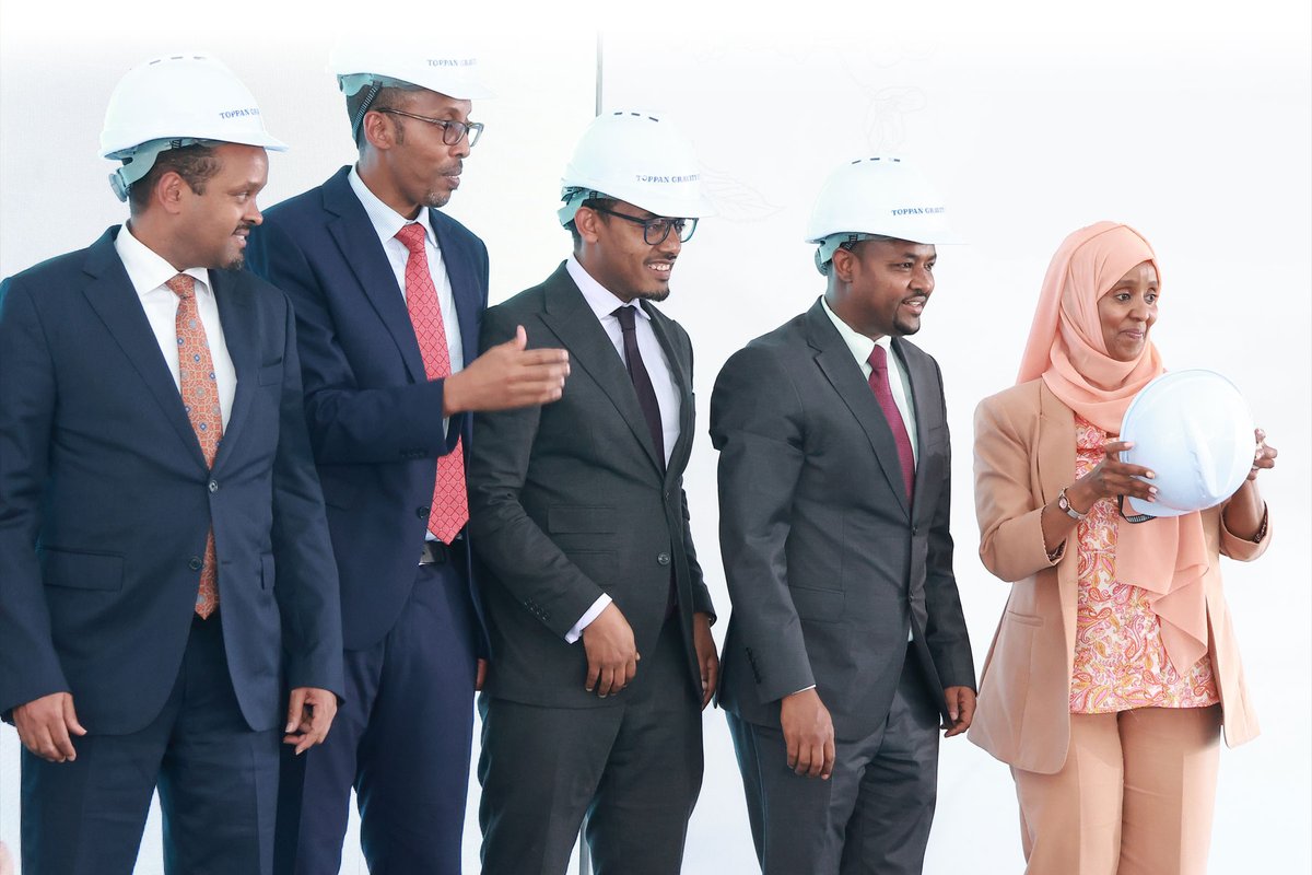 Last week, officials teamed up to lay out a 55 million-dollar industrial security printing plant at Bole Lemi Industrial Park. #IndustrialPark #BoleLemi #SecurityPrinting Read more ow.ly/IbMn50RCZVs