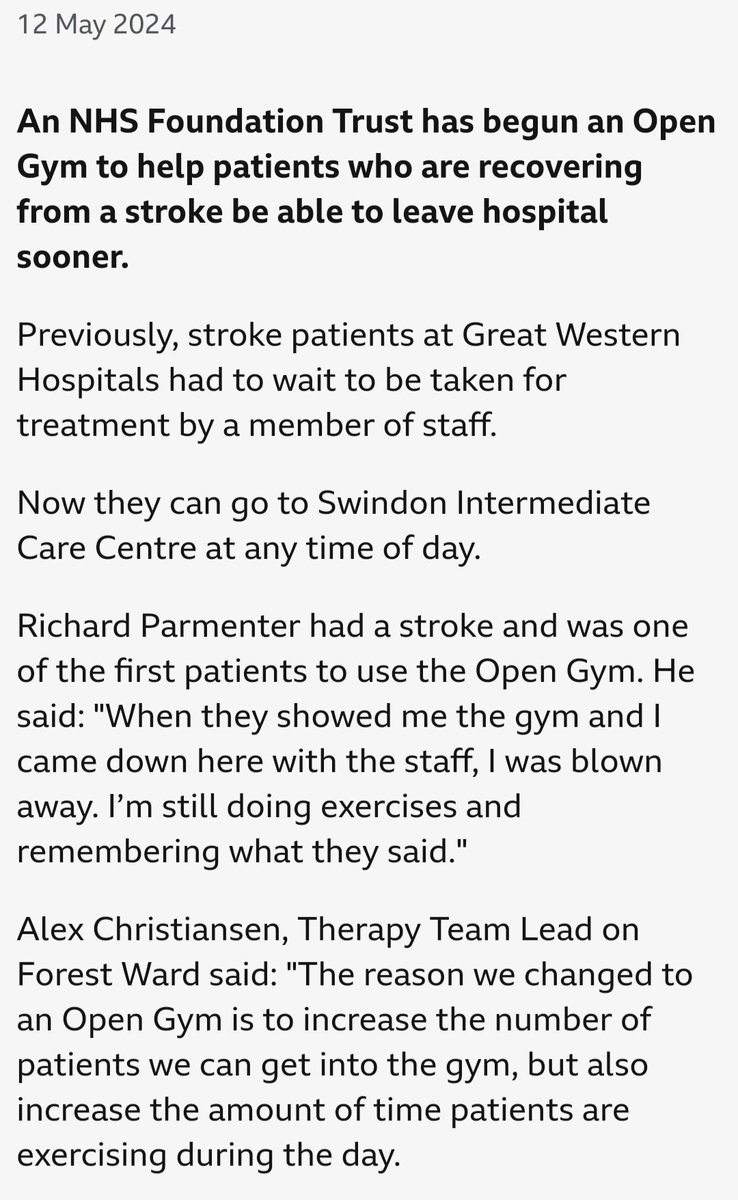 saeboukglyn's tweet image. Amazing, congratulations #exerciseworks #strokerecovery