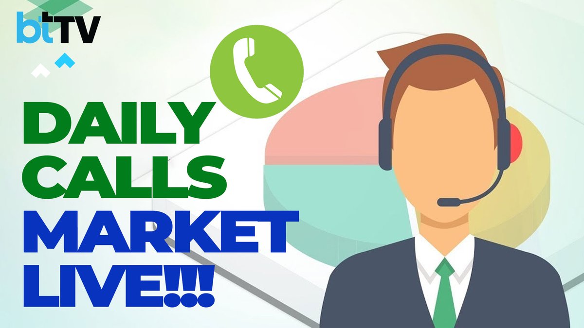 Daily Calls LIVE: Markets Queries Answered | Stocks To Invest | Sensex Nifty Live | Stock In Focus

Watch LIVE: youtube.com/live/r9RYrvhr6… | @sakshibatra18 #DailyCalls #DailyShow #BTTVShow #MarketExpert #MarketShow #MarketLive #MarketStrategy
