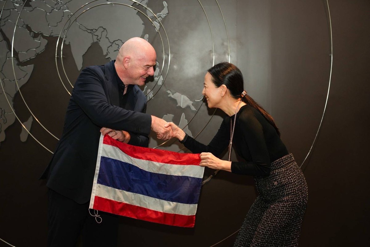 sfkkfs_'s tweet photo. ปีนี้ประเทศไทยได้เป็นเจ้าภาพจัดประชุม FIFACongress ด้วยนะ มีผู้เข้าประชุมกว่า 3,000 คน ยิ่งใหญ่อลังการแน่นอน หนทางสู่เจ้าภาพฟุตบอลโลกต้องมาแล้ว ⚽️ 

#FIFACongress
#FIFACongress2024
#ท่องเที่ยวและกีฬา https://t.co/t3rtR70ogy
