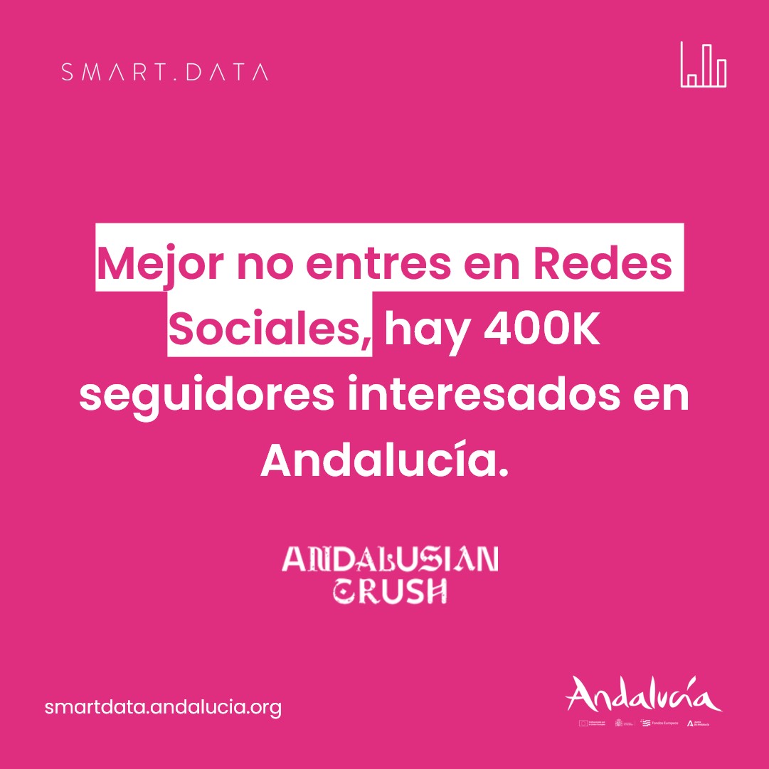 Mejor no entres, y menos sigas las cuentas de Andalucía 😉 #AndaluciaCrush #AndalucíaData #TurismoAndaluz #Andalucía