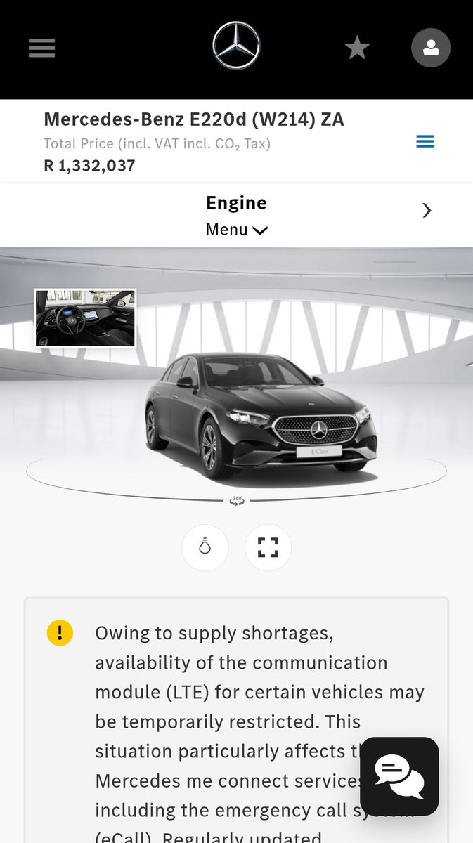 This Facebook memory from 7 years ago came up. A W213 E63S was R1.8 Million brand new(just over R2 Million with options). Fast forward to the next gen and it's a R1.3 Million starting price for an E220d with no options. Quite the jump in price.