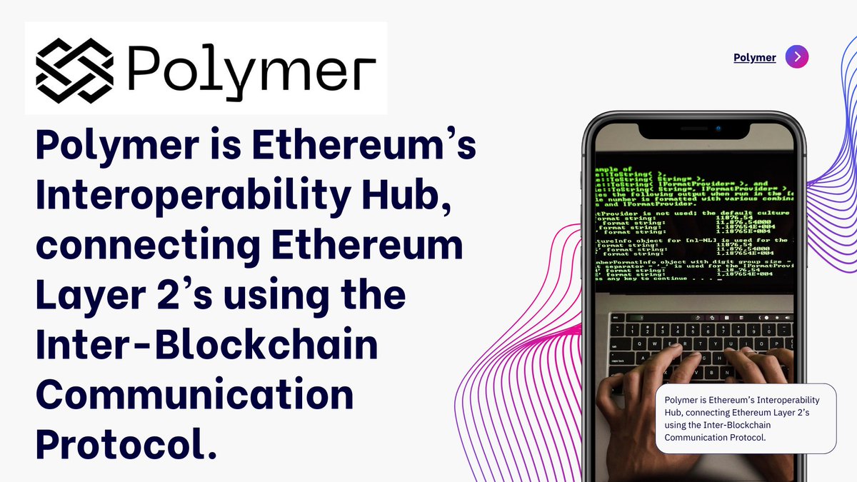 Heey friends 👋 Polymer's vision extends beyond traditional interoperability solutions. It is the foundational network layer that facilitates this inevitable modular, multi-layered interaction. @Polymer_Labs #Polymer #PolymerLabs