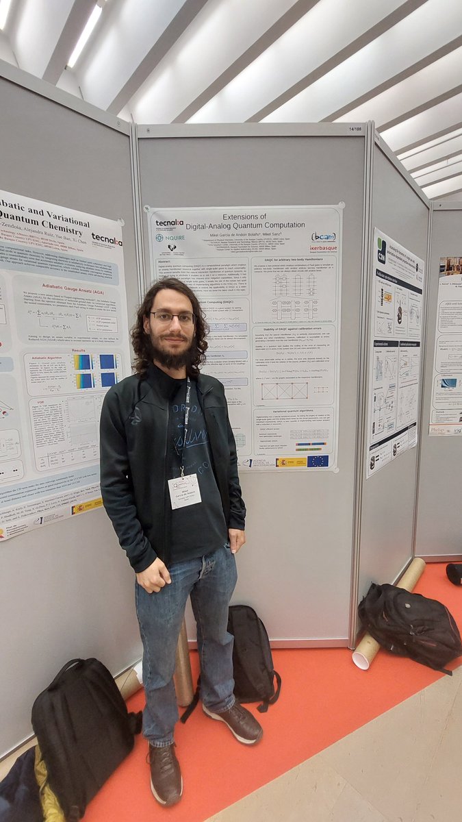 I had a great time at the #QUANTUMatter conference last week. There were a lot of good speakers (too many of them). It's always a pleasure to discuss work with nice new people