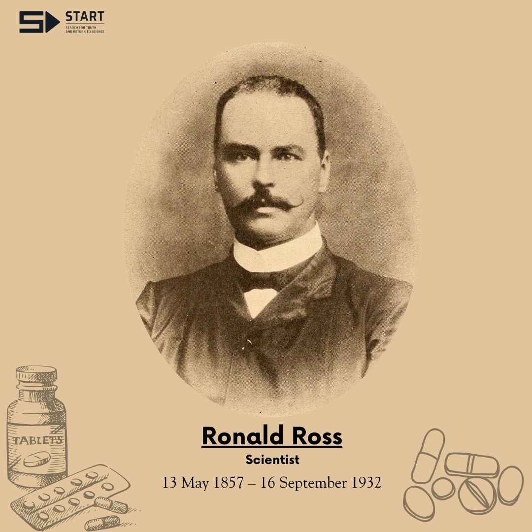 Sir Ronald Ross won the Nobel Prize in 1902 for proving malaria is transmitted by mosquitoes. His work revolutionized disease control. 🧪  
#NobelPrize #MalariaResearch #ICMR #MOHFW #WHO #history #Research #healthcare #ScienceTwitter #birthday #MedicalTechnology #EndMalaria