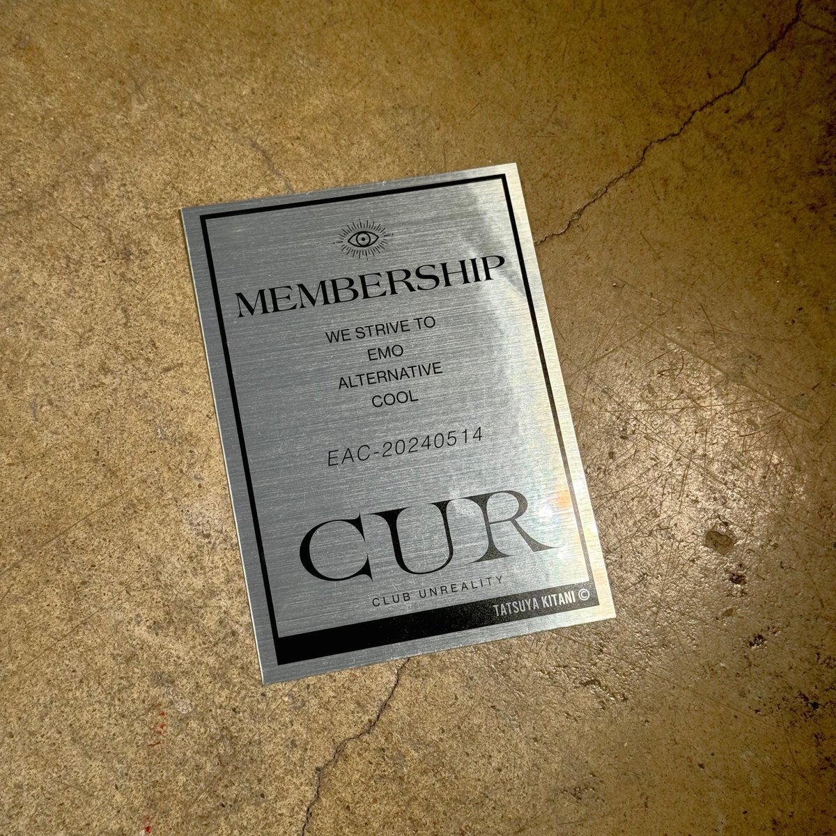 🪬CUR会員限定企画🪬 「CLUB UNREALITY会員の来場者へメンバーシップ