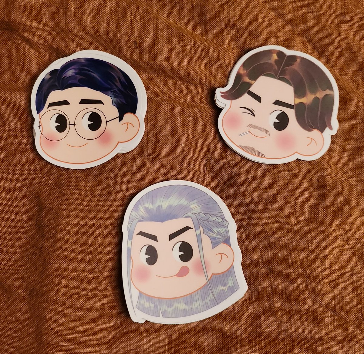 THEY ARRIVED SO FAST!!! These Guardian stickers will be available at Anime North!!!