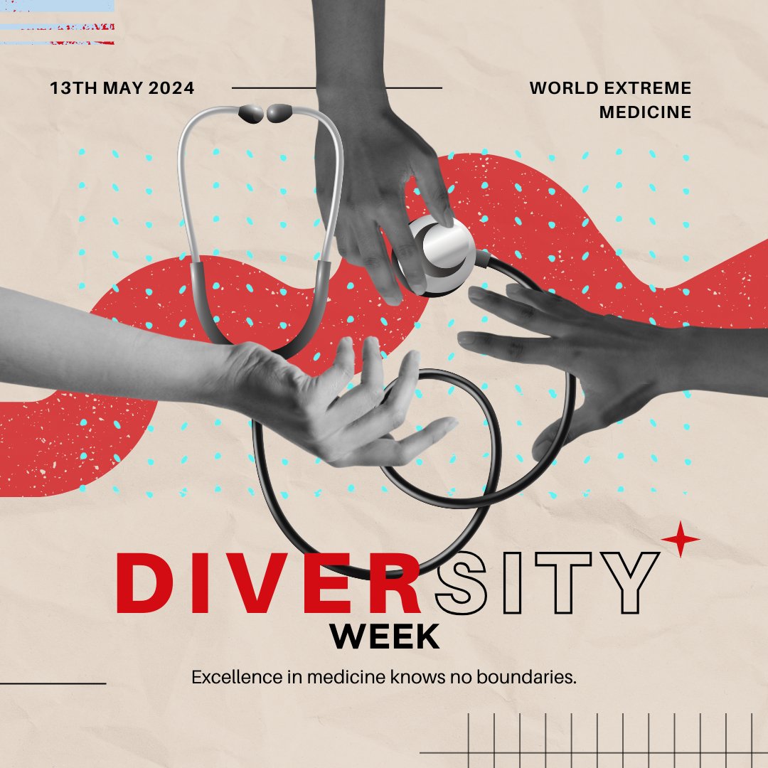 Exciting news! 🎉 It's Diversity Week at World Extreme Medicine!

Throughout the week, we'll be sharing daily blog posts featuring inspiring interviews, insights into unique journeys, and a special podcast episode on diversity in extreme medicine!

➡️ 🔗 smpl.is/93acj