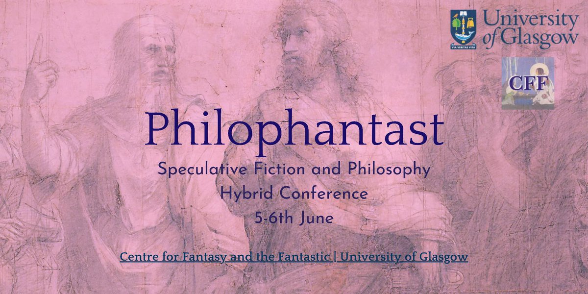 Confirmation emails for our upcoming #Philophantast #Symposium have now been sent out! Please check your inbox and spam folders. Stay tuned for the fantastic programme and news about registration. #Literature #Philosophy #Media #Fantasy #Academia #VisitGlasgow #WhatsOnGlasgow