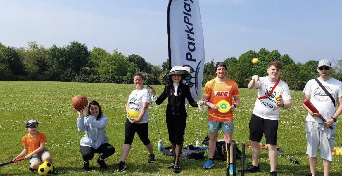 Wonderful to see free of charge activities for all generations in parks or public spaces throughout Hertfordshire. 10am-12noon every Saturday, a variety of active and inclusive games .... Golden Dodge Ball, Caterpillar Cricket, Doctor Dodgeball, Circle Rules Football…1/2