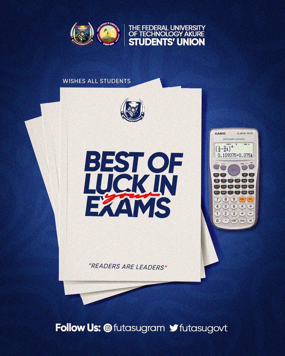 FUTA STUDENTS' UNION tweet media