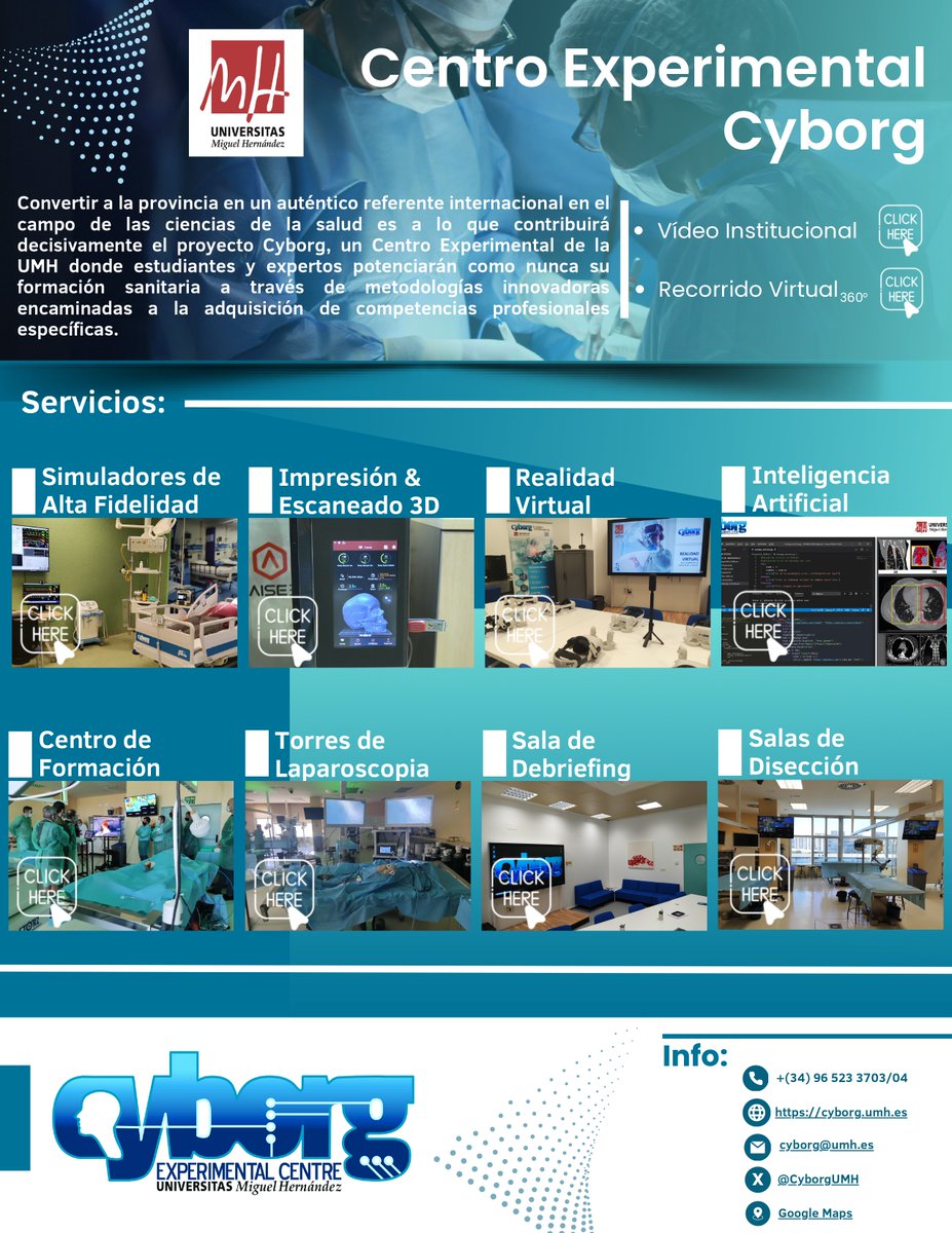 Centro Experimental Cyborg - UMH tweet media