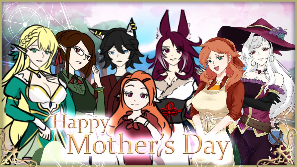 Here's the full cast for #mothersday2024 from Artisan Story💐

No matter which island, these mother figures are always there for their respective children. Some might fight, some are strict, but everyone loves their family in their own way.

#Fantasy #Farmingsim #RPG #Animegirl