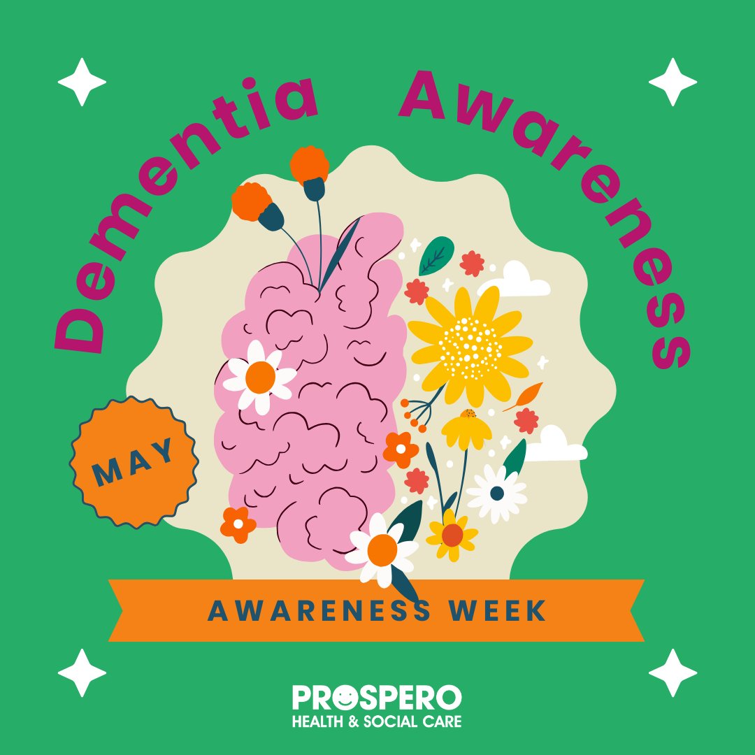 Let's spread support, and compassion for those living with dementia and their loved ones. Working in healthcare, we can make a difference in their journey towards brighter moments and cherished memories. 

#prosperohealthandsocial #newjob #healthcare #dementiawareness #dementia