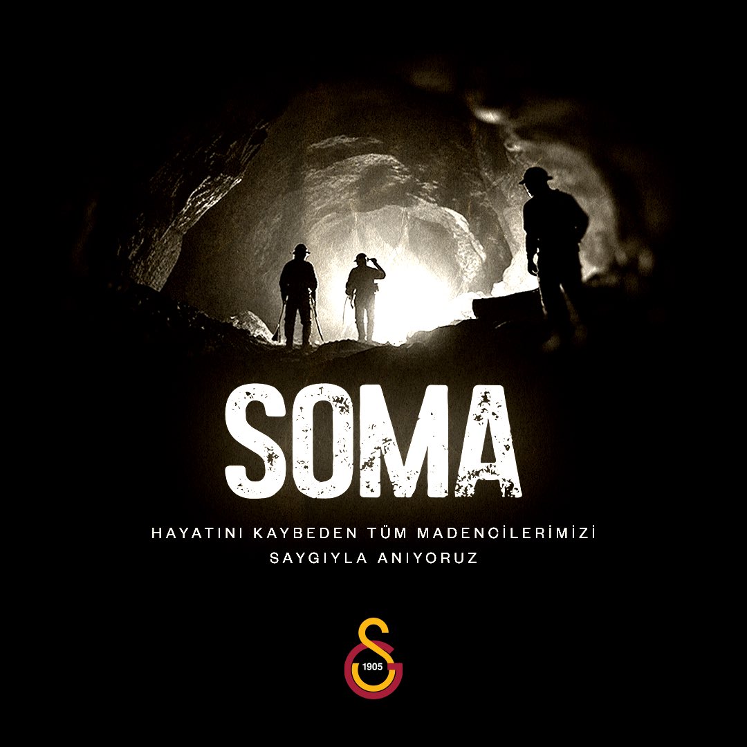 Soma'da, 10 yıl önce bugün yaşanan faciada hayatını kaybeden madencilerimizi saygı ve rahmetle anıyoruz.