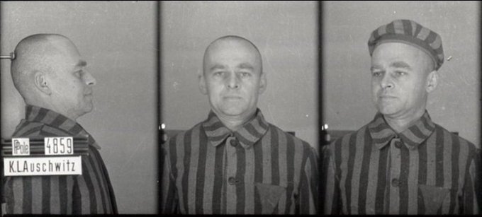 13 May 1901 | Witold Pilecki was born. A Polish soldier who fought in 1920 & 1939 wars, volunteer prisoner of the German #Auschwitz camp, and co-founder of camp resistance. He escaped in April 1943 & wrote a report about the crimes in the camp. Podcast: podcasters.spotify.com/pod/show/ausch…