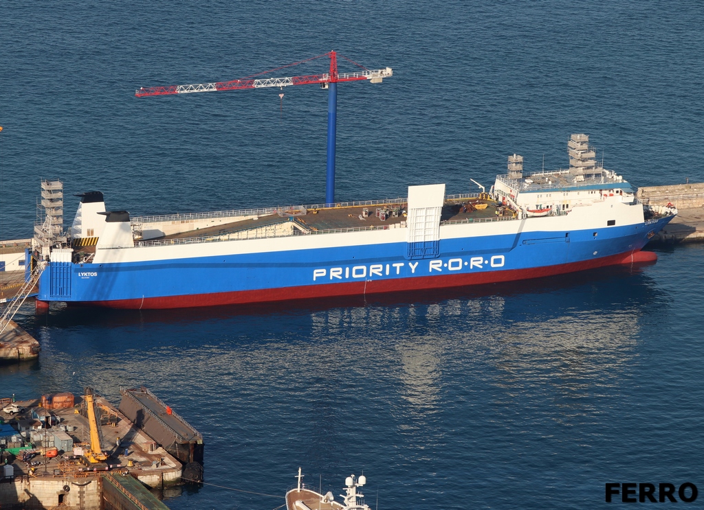 Roro LYKTOS in Gibraltar #shipsinpics #shipping #shipspotting #ships