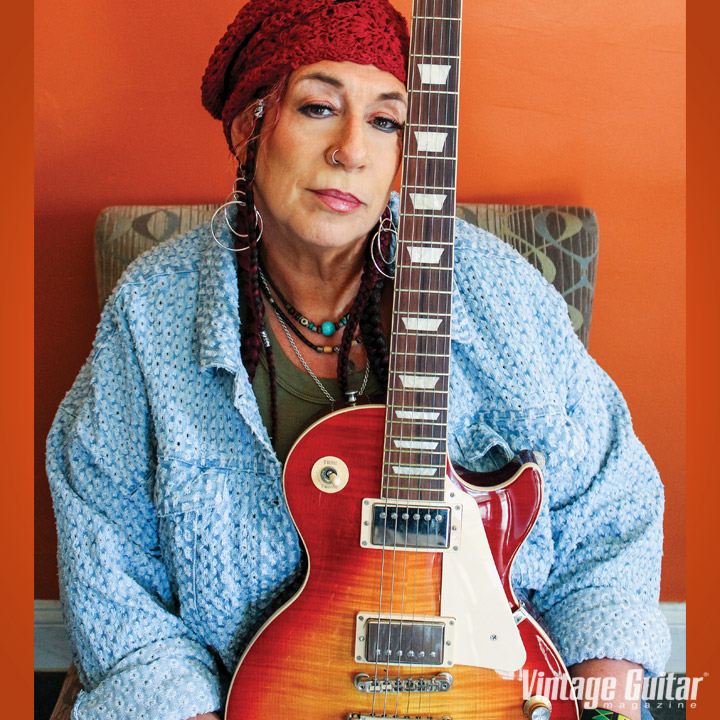 JOANNA CONNOR With a decades-long career and a boatload of albums to her credit, slide queen Joanna Connor is no stranger to blues, rock, pop, soul, and the acoustic-folk tradition. #joannaconnor READ THE FULL ARTICLE: vintageguitar.com/62603/joanna-c…