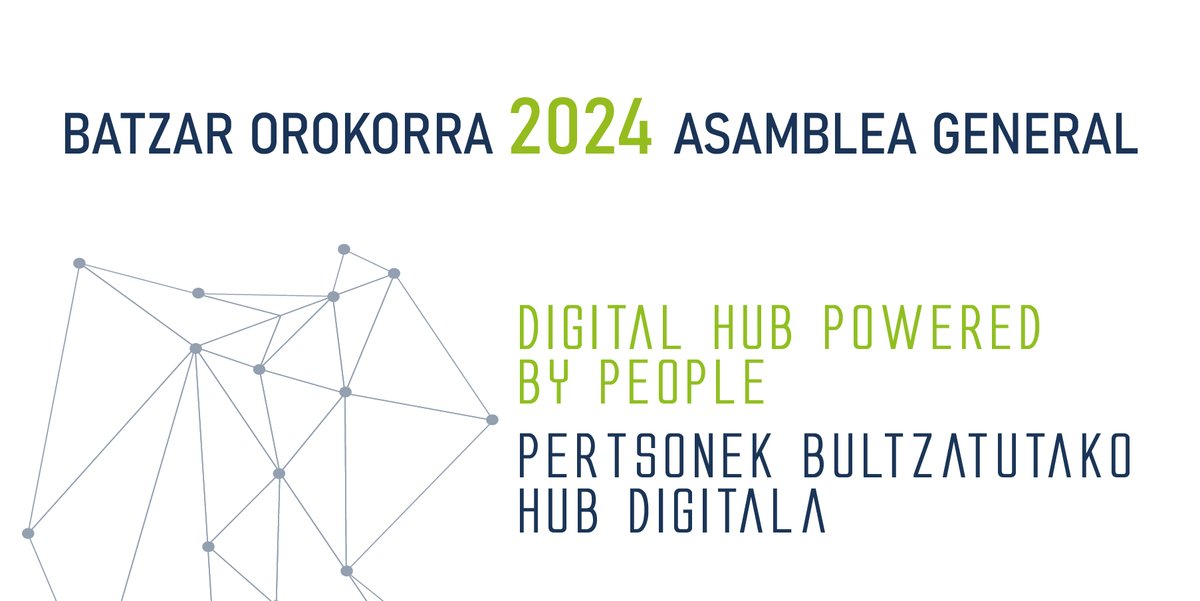 ClusterGaia's tweet photo. 🚀El próximo 22 de Mayo celebramos nuestra Asamblea en @tabakalera - Donostia-San Sebastián.  📷Inscripción y Programa: https://t.co/mD2lN2rui1
¡Anímate, te esperamos en el encuentro del Sector ICTA de Euskadi! https://t.co/uo07lxT1Py