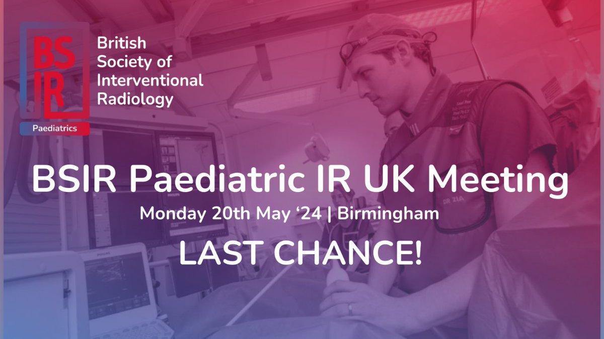 Last chance to book for #Paeds2024! tinyurl.com/bdfjadyk