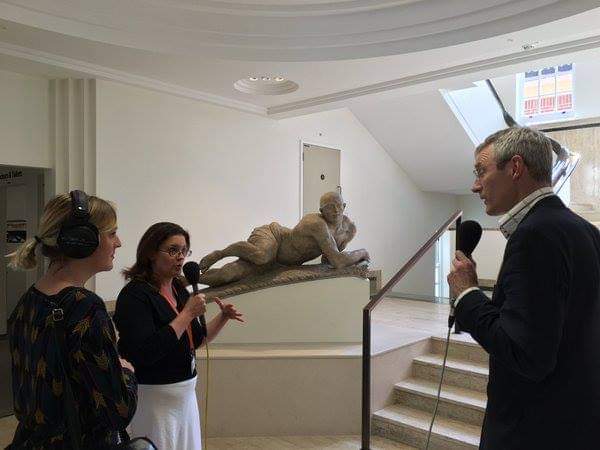 #otd in 2016 I was being interviewed for the BBC because @bethlemmuseum had been shortlisted for Museum of the Year. If you haven't visited yet, perhaps this is the week? #mentalhealth #mentalhealthawarenessweek #museums #art #sculpture #history #archives
