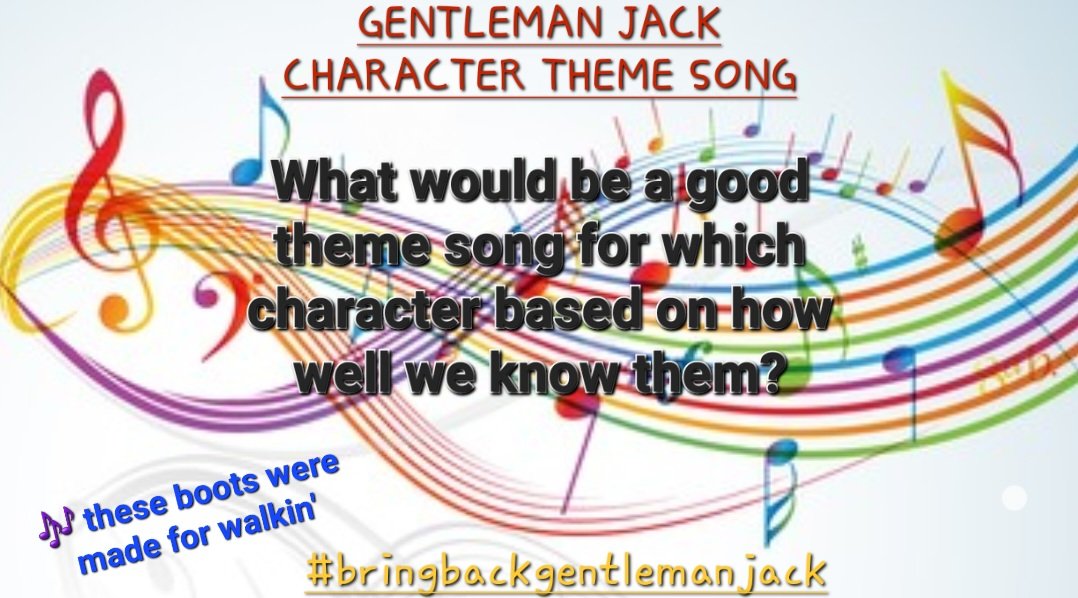 Gentleman Jack - Theme Song! #BringBackGentlemanJack @BBC @LookoutPointTV