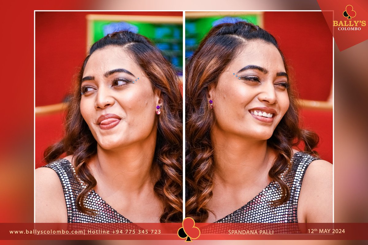ballys_colombo's tweet image. 90's RETRO 🎬✨ Celebration with our Indian actress and model SPANDANA PALLI  on 12th of MAY 2024 at Bally's Colombo.

#ballyscolombo #ballyssrilanka #90sretro #90s #spandanapalli #VisitSrilanka #ballysentertainments #entertainmentsrilanka