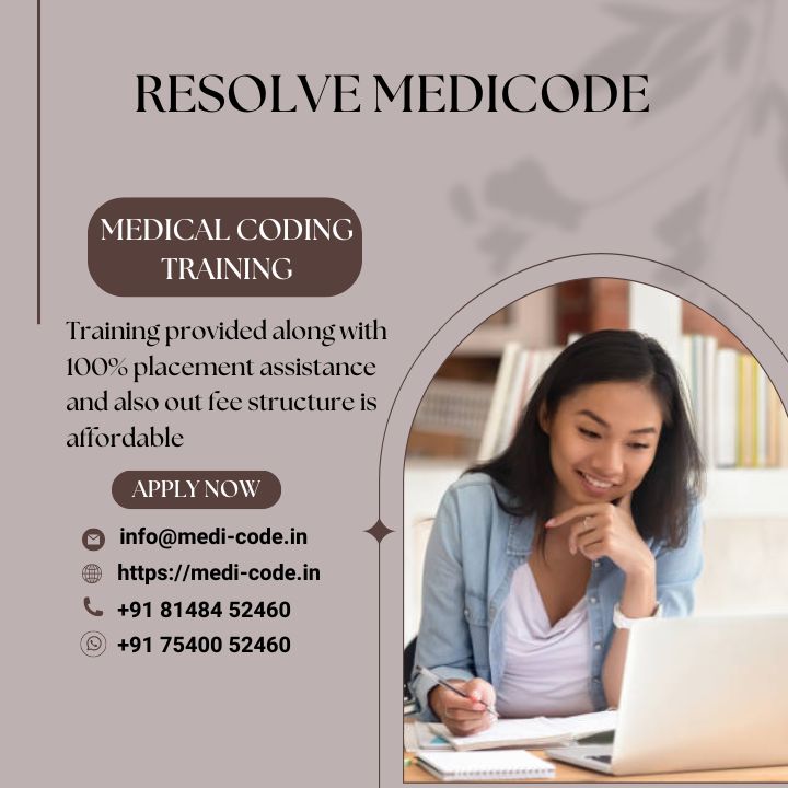 ResolveMedicode's tweet image. We continuously enlarge and improve the training methods as per the corporate necessity so that our online upcoming batches can keep up with the market requirements.
medi-code.in
#MedicalCodingInstitute #MedicalCoder #MedicalCoderCourse #MedicalCodeCourse
