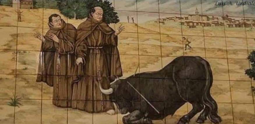 13 de mayo día de San Pedro Regalado, patrón de los toreros.