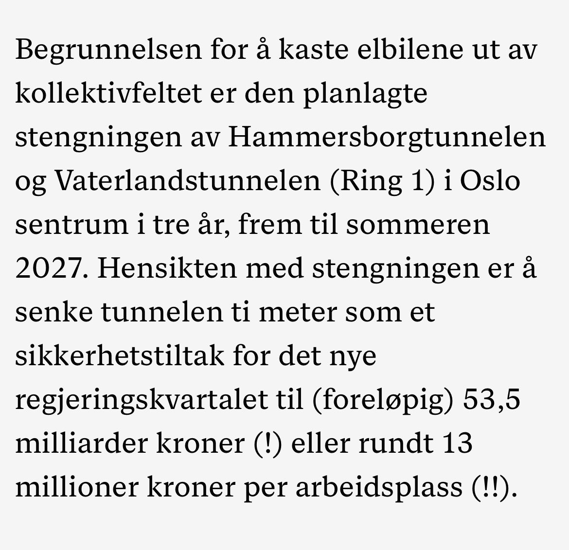 Jeg er møkkalei udugelige politikere. Stopper aldri å plage folk. Resultatet av dette er kaos og kø døgnet rundt. 😡👍